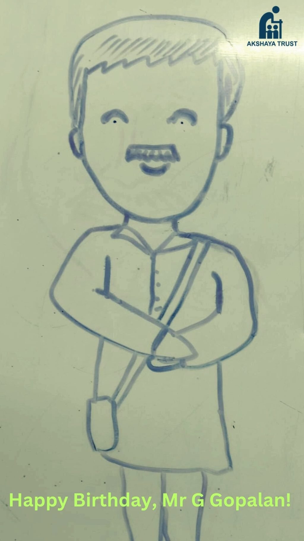 Instagram post from akshayatrust. This post is in position 6.